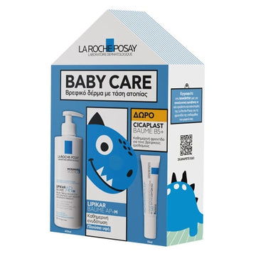 La Roche-Posay Baby Care Lipikar AP+M & Cicaplast Baume B5+ - Βρεφική Περιποίηση για Δέρμα με Τάση Ατοπίας